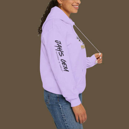 #NEVERLACKIN'  Unisex Heavy Blend Hoodie - Psalm 34:9