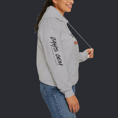 #NEVERLACKIN'  Unisex Heavy Blend Hoodie - Psalm 34:9