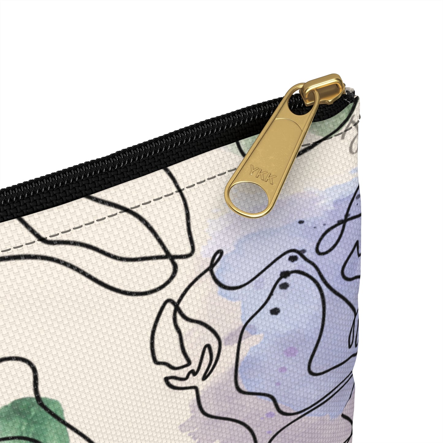 Lamentations Floral Bible Verse Accessory Pouch