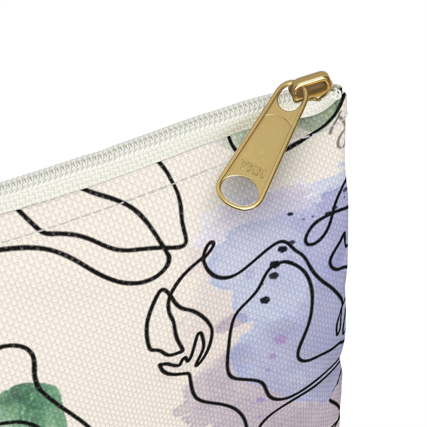 Lamentations Floral Bible Verse Accessory Pouch