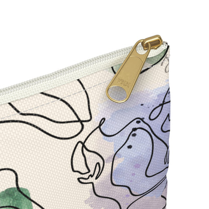 Lamentations Floral Bible Verse Accessory Pouch