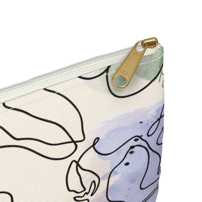 Lamentations Floral Bible Verse Accessory Pouch