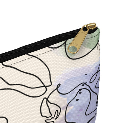 Lamentations Floral Bible Verse Accessory Pouch