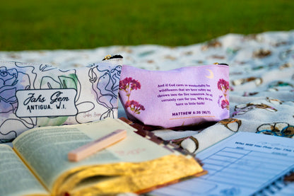 Matthew 6:30 Bible Verse Pouch