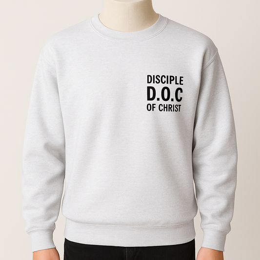 Disciple of Christ Sweatshirt Professional Photo